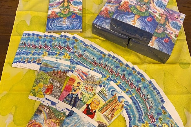 Hawaiian Mythology Pele Oracle Cards Set